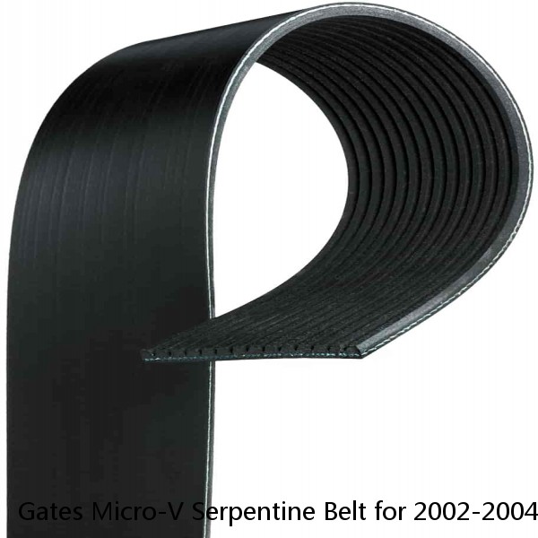 Gates Micro-V Serpentine Belt for 2002-2004 Chevrolet Silverado 1500 4.3L V6 gq