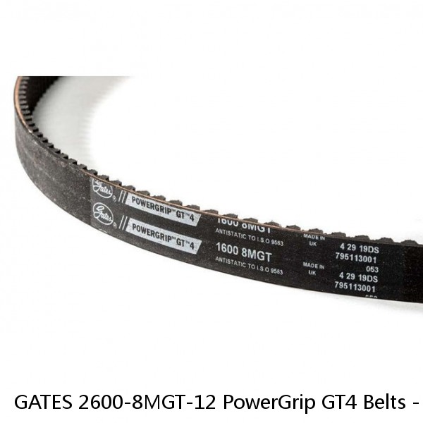 GATES 2600-8MGT-12 PowerGrip GT4 Belts - 8M and 14M,2600-8MGT-12