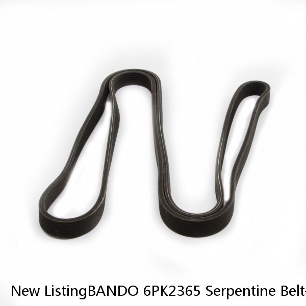 New ListingBANDO 6PK2365 Serpentine Belt-Rib Ace Precision Engineered V-Ribbed Belt (Fits: Audi)