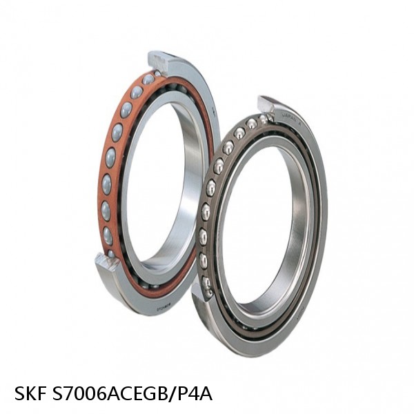 S7006ACEGB/P4A SKF Super Precision,Super Precision Bearings,Super Precision Angular Contact,7000 Series,25 Degree Contact Angle #1 small image