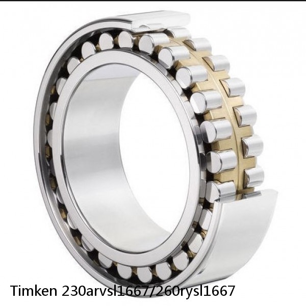 230arvsl1667/260rysl1667 Timken Cylindrical Roller Radial Bearing #1 small image