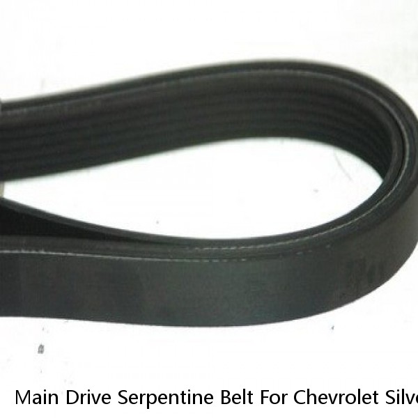Main Drive Serpentine Belt For Chevrolet Silverado 1500 GMC Sierra 2500 HD K1500 #1 image