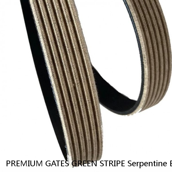 PREMIUM GATES GREEN STRIPE Serpentine Belt-Premium OE Micro-V Belt Gates K080580 #1 image