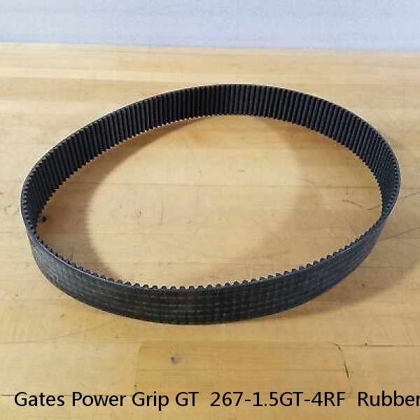 Gates Power Grip GT  267-1.5GT-4RF  Rubber Timing Gear Belt 3/16" Width   #1 image