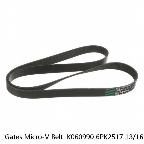 Gates Micro-V Belt  K060990 6PK2517 13/16"x 99 5/8" NEW #1 image