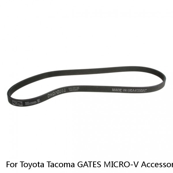 For Toyota Tacoma GATES MICRO-V Accessory Drive Serpentine Belt 4.0L V6 yf #1 image